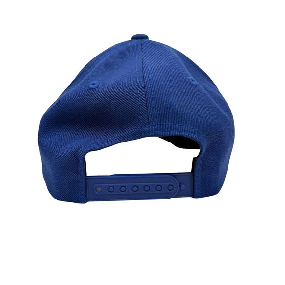 Slik Chix Womens Blue Baseball Hat OSFA Adjustable Wool Blend Girl Boss Feminist - Picture 7 of 12